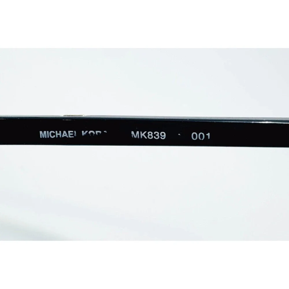 Michael Kors Eyeglasses Womens Black Square MK839 001 52-16-135